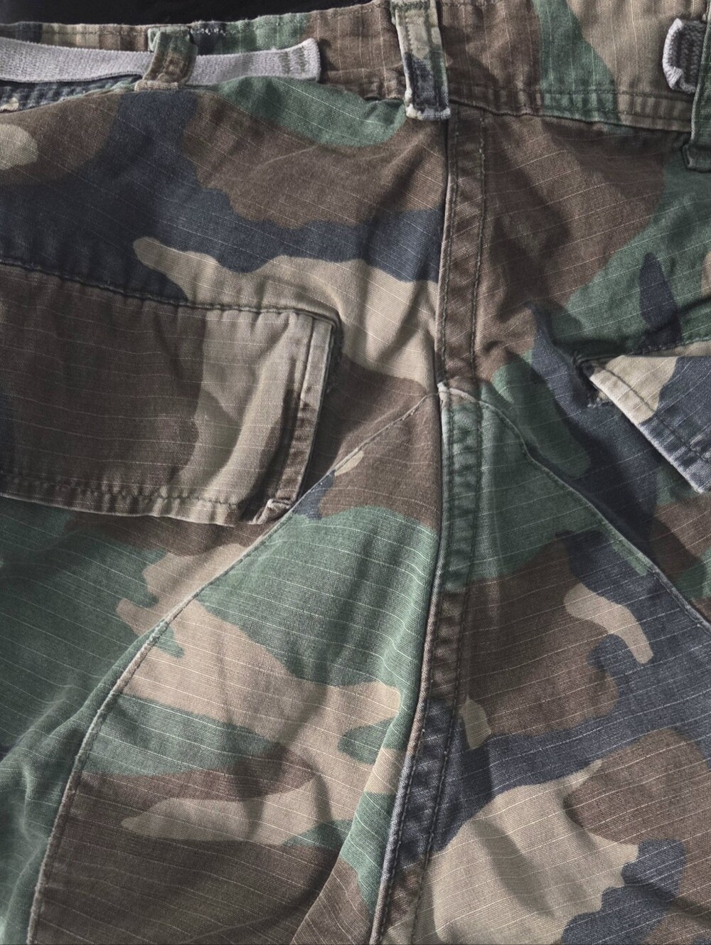 Vintage Women's Military Camouflage Cargo Pant - Size XS - Picture 10 of 12